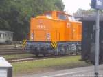 MTEG 293 022-0 abgestellt im Bahnhof Putbus am 24.5.14