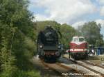 35 1097 und 118 770-7 in Putbus am 30.5.15