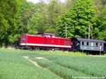 112 703 (203 230) unterwegs nach Bergen auf Rgen.