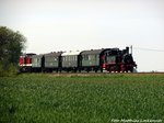 112 703 (203 230) und 91 134 unterwegs nach Bergen auf Rgen.