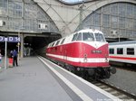 118 770-7 mit dem Sonderzug im Leipziger Hauptbahnhof am 2.7.16