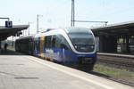 VT 643 312 der NordWestBahn verlsst als RB85 mit ziel Paderborn Hbf den Bahnhof Gttingen am 8.5.20