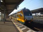 ODEG 445.109 als RE2 mit ziel Wismar im Bahnhof Wittenberge am 15.9.14