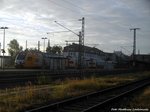 ODEG ET 445.108 bei der Einfahrt in den Bahnhof Schwerin Hbf am 3.10.16