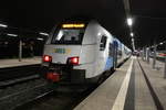 4746 XXX der ODEG im Bahnhof Rostock Hbf am 14.12.20