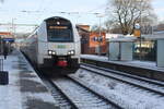 4746 806/306 im Bahnhof Bergen auf Rügen am 21.12.21