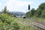 218 472 mit Ziel Goslar unterwegs zwischen Wernigerode Hbf und Wernigerode Elmowerk am 2.6.22