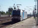 vectron 193 803-4 fuhr solo am 07.09.13 durch hh-harburg