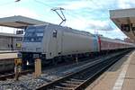 Railpool 185 689 steht mit ein DB Regiozug am 21 Februar 2020 in Nrnberg Hbf.