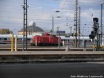 363 366 von Railsystems RP beim rangieren im Leipziger Hbf am 25.4.16