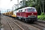 215 001-9 ist mit einen bauzug durch hh-harburg gefahren,15.07.17