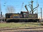 RPRS 291 034-7 schob einen tankzug ern eh.ablaufberg vom rbf hohe schaar,26.12.21