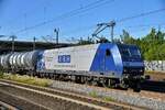 RBH 145 072-5 fuhr mit einen tanker durch harburg,22.09.21