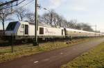 Am sonnigen 8 März 2015 ist RheinCargo 804 mit ein EETC-Nachtzug aus Tirol in Zevenaar eingetroffen.