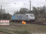 185 621-0 der Ruhrtalbahn beim Durchfahren des Bahnhofs Halle (Saale) Hbf am 14.9.14