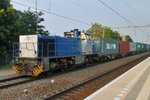 RurTalBahn V 155 treft am 20 Juli 2016 in Tilburg ein.