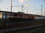 201 101 und 312 XXX der WFL im Bahnhof Delitzsch unt Bf am 6.11.17