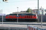 232 901 der WFL in der Gterumfahrung am Hauptbahnhof Halle/Saale am 31.7.20