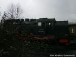 HSB 99 7237-3 in der Einsatzstelle Wernigerode am 21.12.14