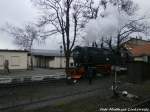 HSB 99 7243-1 auf Rangierfahrt im Bahnhof Wernigerode am 21.12.14