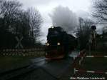 HSB 99 7243-1 unterwegs in Richtung Brocken am 21.12.14