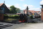 99 7237 und 99 7247 in Wernigerode am 2.6.22