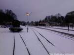 Kleinbahnbahnhof Putbus am 1.3.13