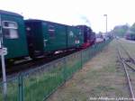 RBB 99 1784 bei der Einfahrt in den Bahnhof Putbus am 9.5.13