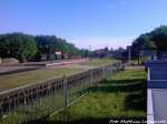 Die Letzten Sonnenstrahlen im bahnhof Putbus genieen am 29.5.13