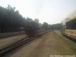 RBB 99 1781 unterwegs zum Kohle Bunkern und wasser fassen in Putbus am 27.7.13