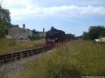 RBB 99 1784 als Schlusslicht unterwegs nach Putbus in Lauterbach am 5.8.13