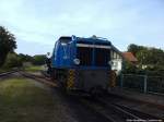 RBB 251 901 unterwegs zum Zug, um wenige Minuten spter nach Lauterbach Mole weiterzufahren am 29.8.13