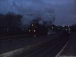 RüBB 99 1782 aufm Weg zu seinem Personenzug im Bahnhof Putbus am 5.1.14