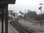 RüBB Mh52 unterwegs zum Personenzug in Putbus am 20.1.14