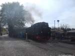 RBB 99 1782 beim rangieren im Bahnhof Putbus am 17.4.14