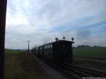 Schlusslicht von RBB 99 4633 in Seelvitz am 11.10.14