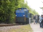 RBB 251 901 im Bahnhof Lauterbach Mole am 1.6.15