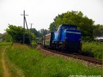 251 901 am Zugschluss unterwegs nach Lauterbach Mole am 22.5.16