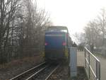 251 901 der RBB im Bahnhof Lauterbach Mole am 28.12.18