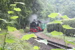 99 782 von Ostseebad Ghren kommend mit Ziel Lauterbach Mole kurz vor dem Bahnhof Binz LB am 28.7.21