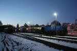 251 901 abgestellt am Bw Putbus am 27.12.21