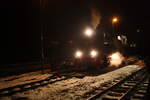 99 4802 im Bahnhof Ostseebad Göhren am 27.12.21