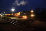 Mh53 mit dem Sonderzug im Bahnhof Putbus am 30.12.21