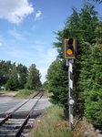 Trasse der Museumsbahn bei Hörpel-Eversen, Niedersachsen.