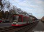 Wagen 601 der HAVAG unterwegs fr Fahrschulzwecke am 21.11.14