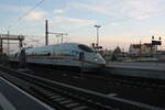 403 XXX bei der Einfahrt in den Bahnhof Halle/Saale Hbf am 23.9.21