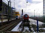 429 600 und BB 1116 111 in Mannheim am 11.1.17