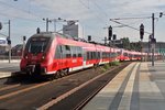 Hamsterbecken 442 138 treft am 19 September 2016 in Berlin Hbf ein.