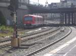 BR 474 mit ziel Berliner Tor bei der Ausfahrt aus Hamburg Hbf am 1.9.13