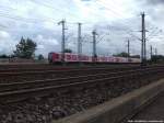 BR 474 als S3 kurz vor der S-Bahn Station Hamburg Harburg am 31.8.13